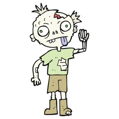 serbest el çekilmiş çizgi film