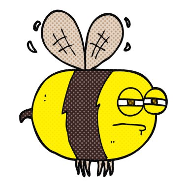 çizgi film mutsuz arı