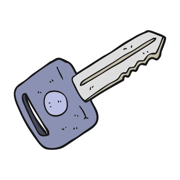 Cartoon car key — Stock Vector