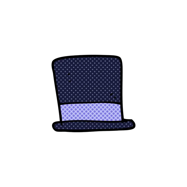 Cartoon top hat — Stock Vector