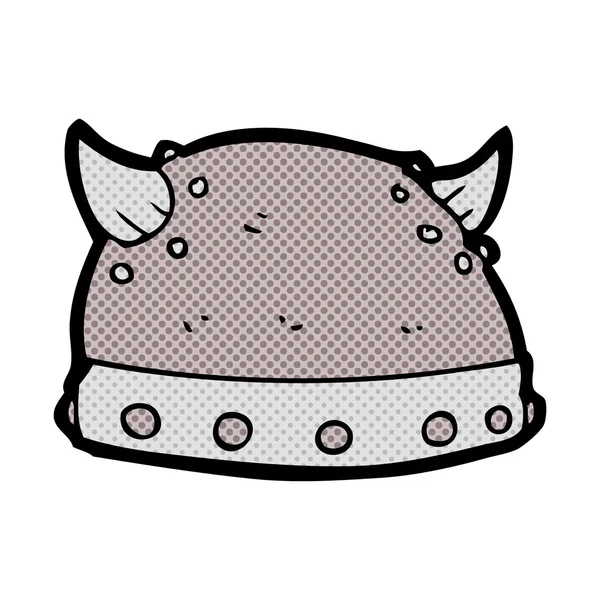 Desenho animado viking capacete —  Vetores de Stock