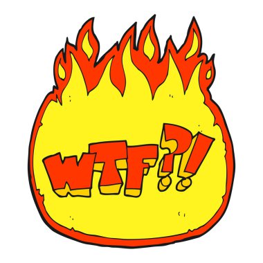 çizgi film Wtf sembolü
