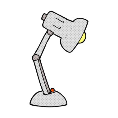 karikatür masa lambası