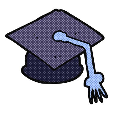 karikatür mezuniyet kap