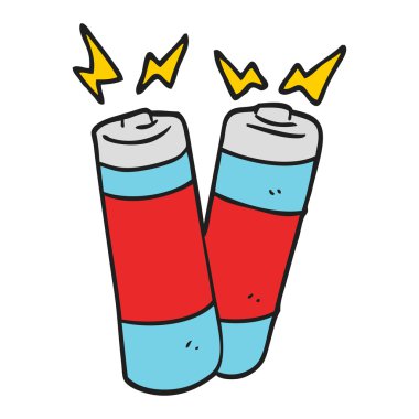 serbest el çekilmiş çizgi film