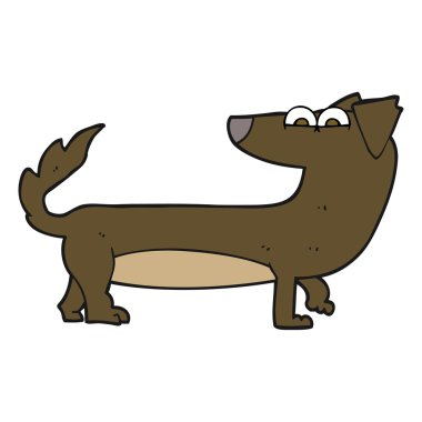 serbest çizim karikatür köpek