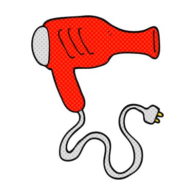 çizgi film saç kurutma makinesi