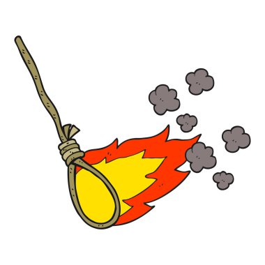 Hangman's noose yanıyor çizgi film