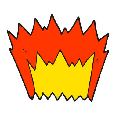 serbest el çekilmiş çizgi film