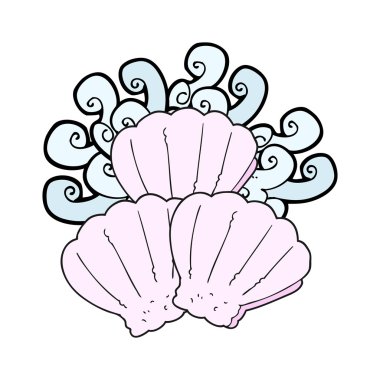 serbest çizilmiş karikatür kabukları