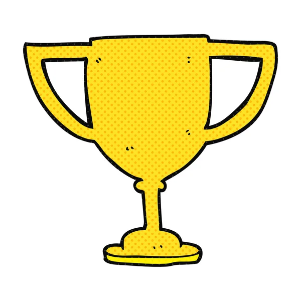 Trophée sportif dessin animé — Image vectorielle