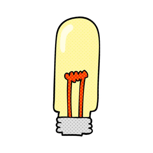 Ampoule de dessin animé — Image vectorielle