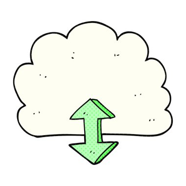 çizgi film dijital bulut