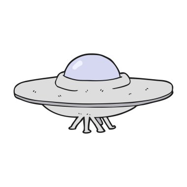 karikatür uçan daire