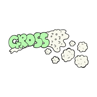 Brüt serbest el çekilmiş çizgi film