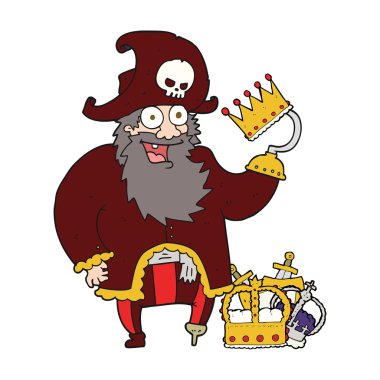 çizgi film korsan Kaptan