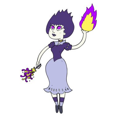 çizgi film vampir kız döküm ateş topu