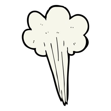 çizgi film Buhar tasarım öğesi