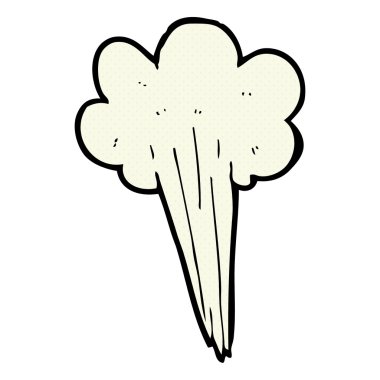 çizgi film Buhar tasarım öğesi