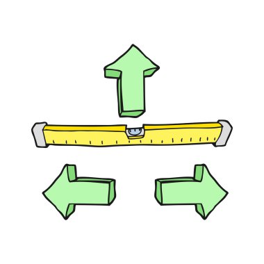 çizgi film düz yüzey