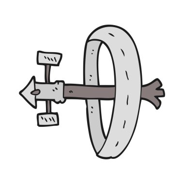 serbest el çekilmiş çizgi film