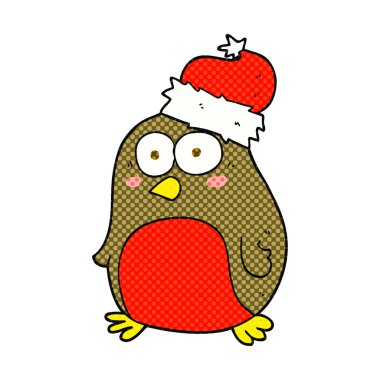 El yazması çizilmiş çizgi film Robin