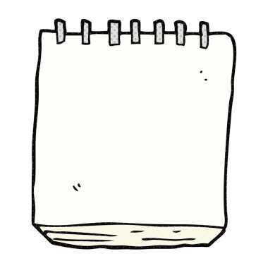 çizgi film Not defteri