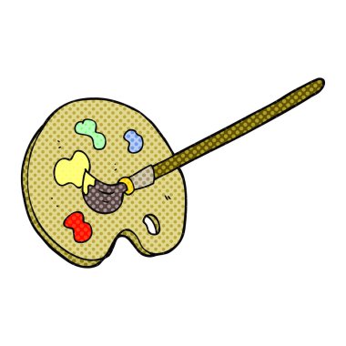 karikatür sanatçısı paleti