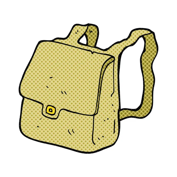 Bolso de dibujos animados dibujado a mano alzada — Vector de stock