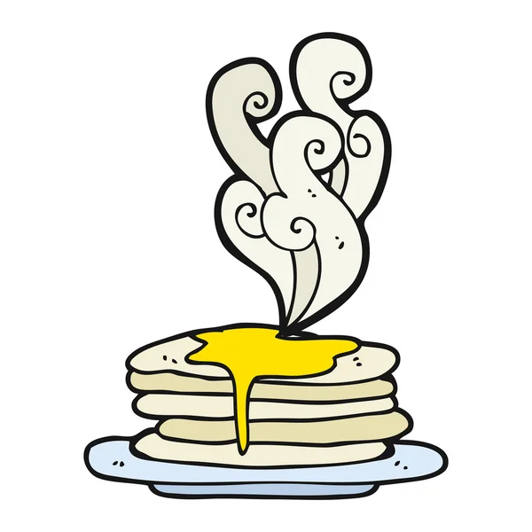 Cartoon stack di frittelle — Vettoriale Stock