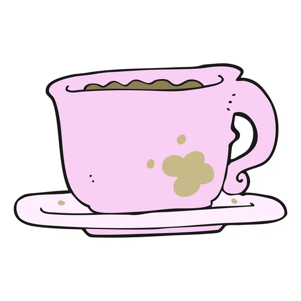 Cartoon tasse de café — Image vectorielle