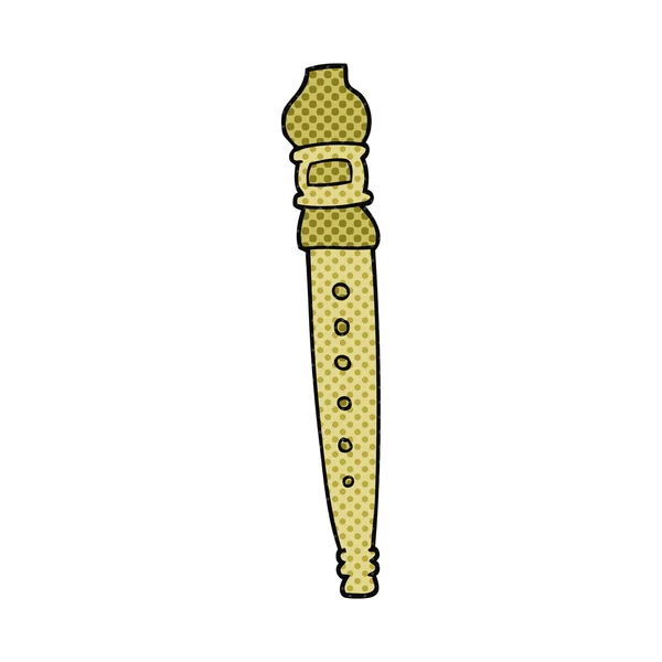 FreeHand getekende cartoon recorder — Stockvector