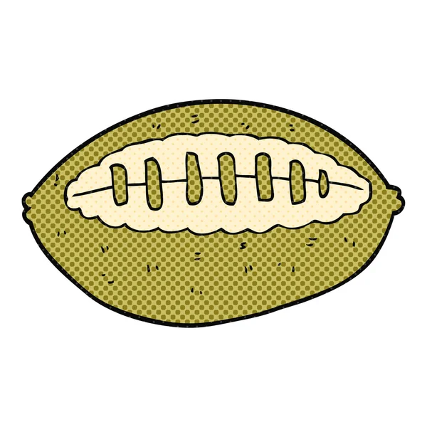 Dessin à la main libre dessin animé football — Image vectorielle