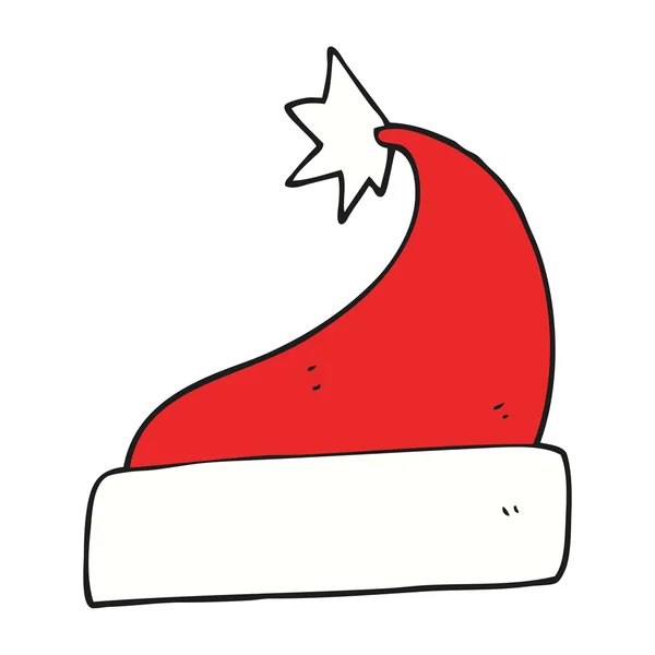 Cartoon kerstmuts — Stockvector