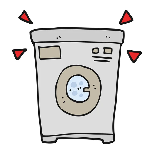 Мультфільм пральна машина — стоковий вектор