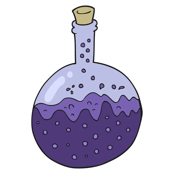 Serbest çizilmiş karikatür kimyasallar — Stok Vektör