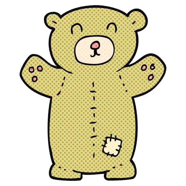 Cartoon teddy bear — Stock Vector