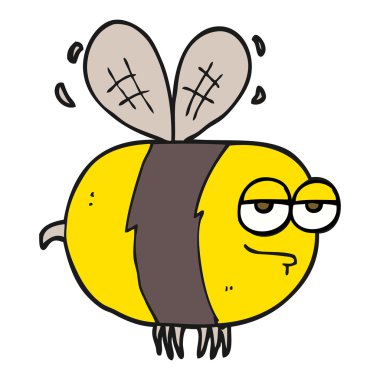 çizgi film mutsuz arı