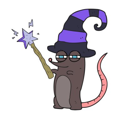 çizgi film sihirli cadı fare