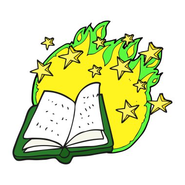 çizgi film büyü kitabı