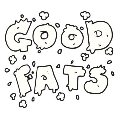 iyi yağlar işareti karikatür