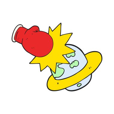 serbest el çekilmiş çizgi film