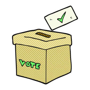 çizgi film oy sandığı