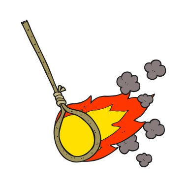 çizgi film yanan ilmik