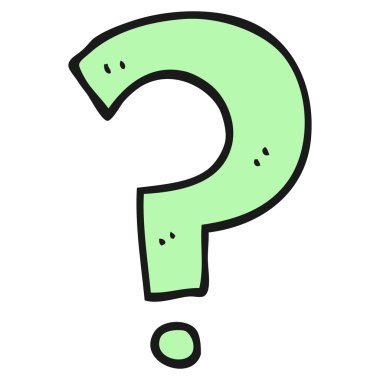 karikatür soru işareti