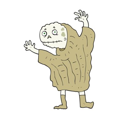 Halloween cadı çizgi film