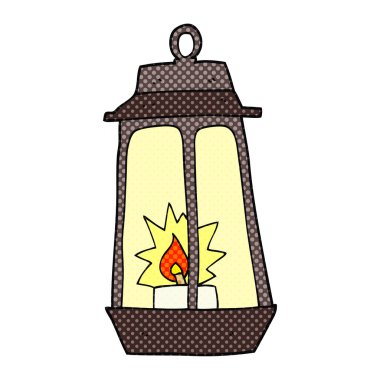 serbest çizilmiş karikatür fener