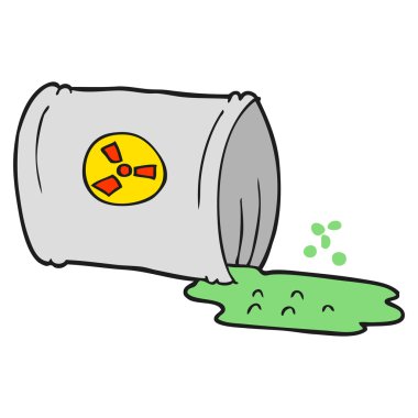 çizgi film nükleer atık