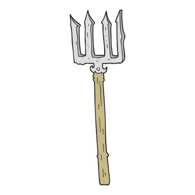 çizgi film şeytan çatal