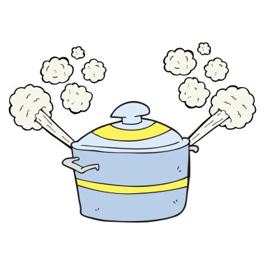 tencereye buğulaması çizgi film